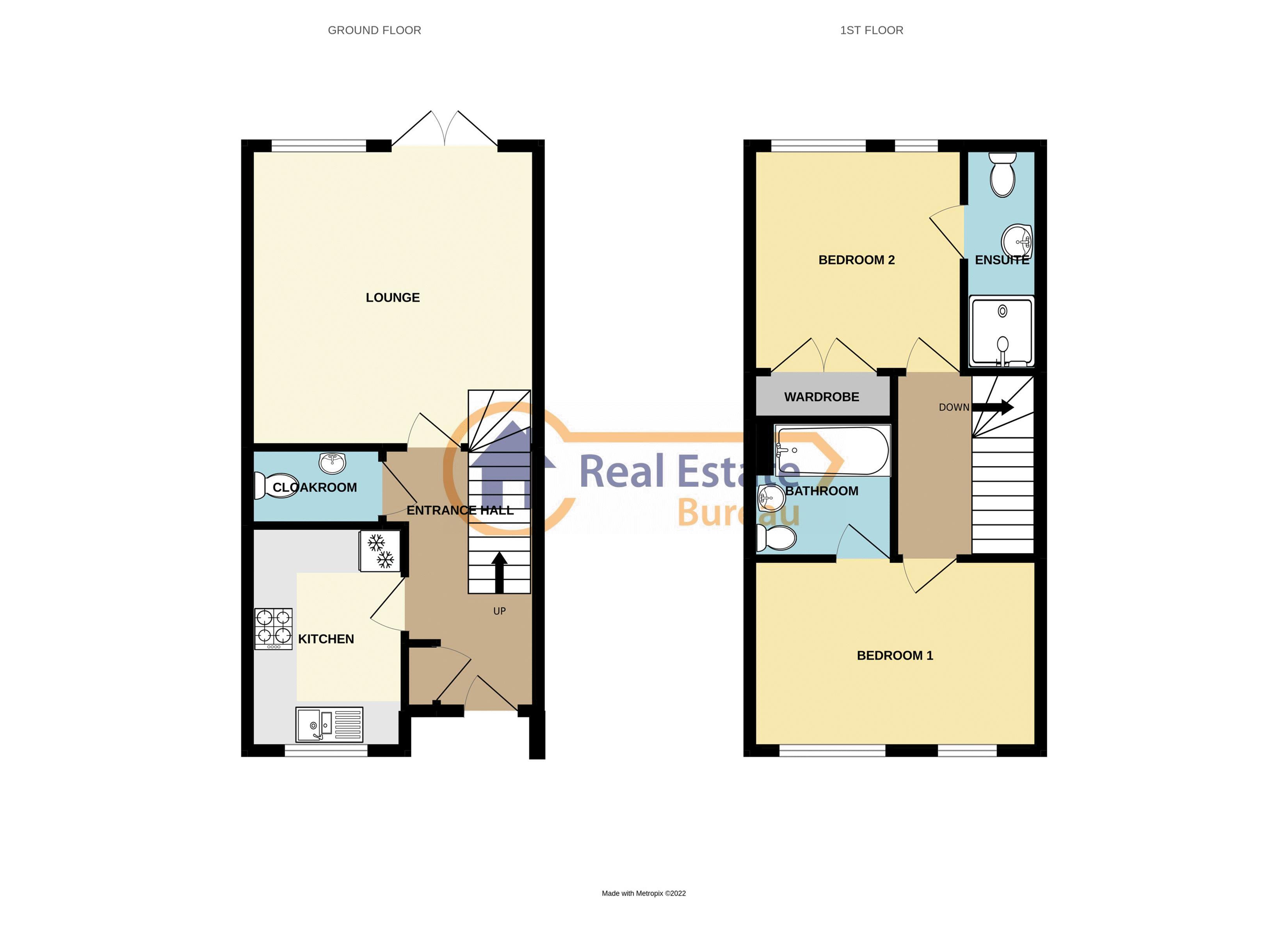 27 Castle Court, Portland floorplan