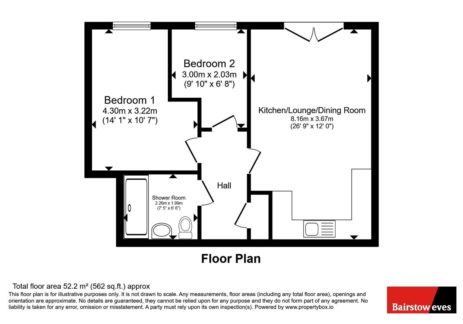 4, Woodland Court, Cannock floorplan