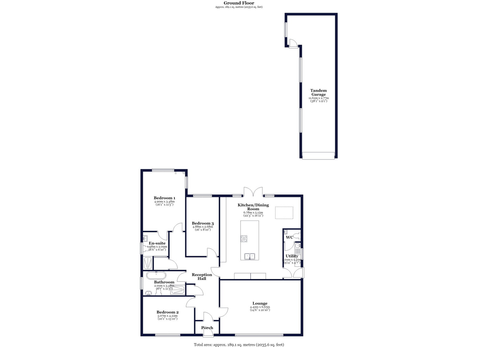 37, Longdale Lane, Nottingham floorplan