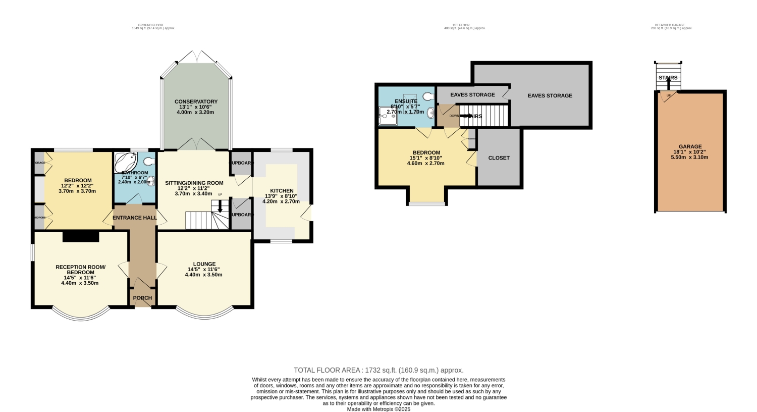 73, Lea Road, Dronfield floorplan