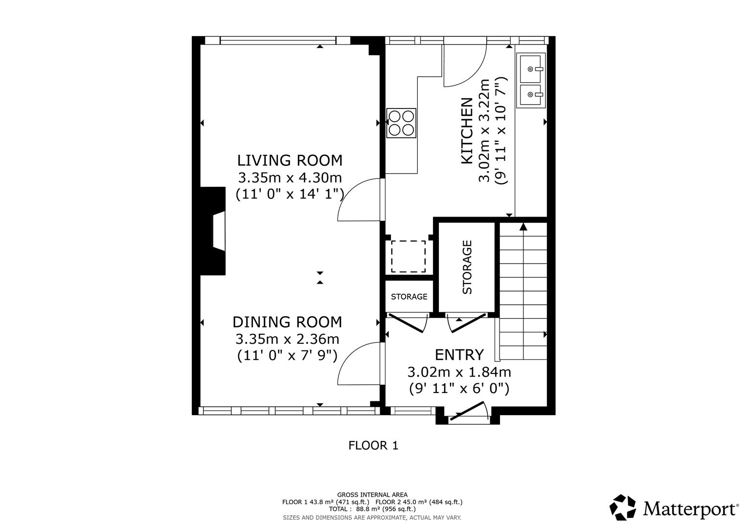 58, Lomond Drive, Wishaw floorplan