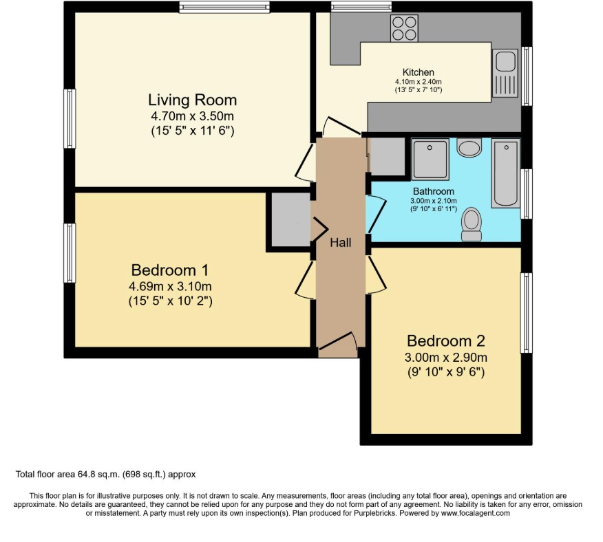 Greenford, Greater London floorplan
