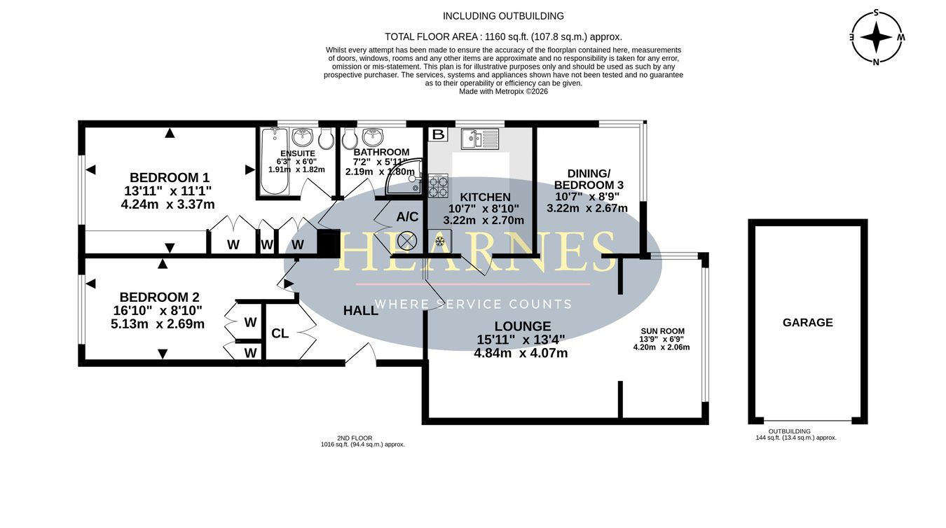 Flat 6 Little Court, Martello Road South, Poole floorplan