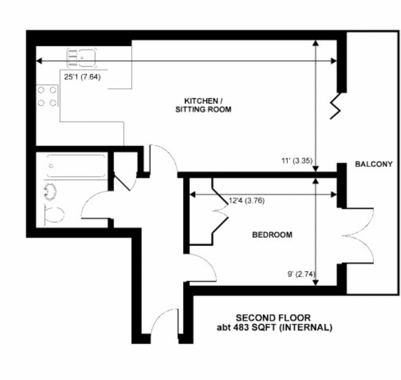 1 Bedrooms Flat for sale in Wentworth House, Pyrford Road, West Byfleet, Surrey KT14