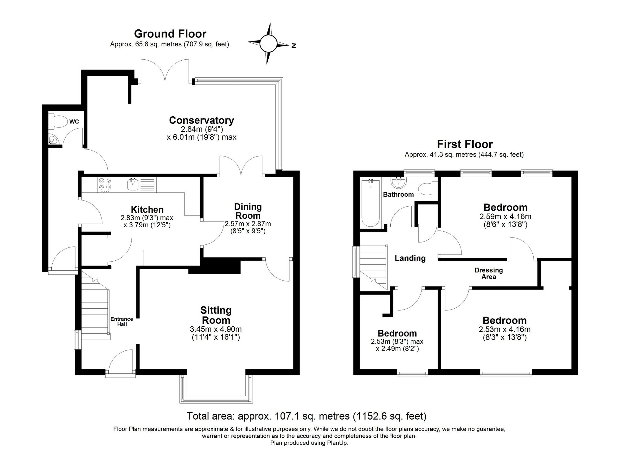 3 Eastern Way, Letchworth Garden City floorplan