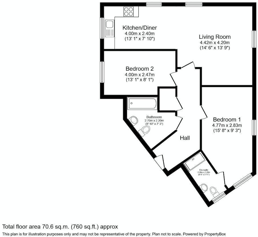 52, Mill Race Lane, Bradford floorplan