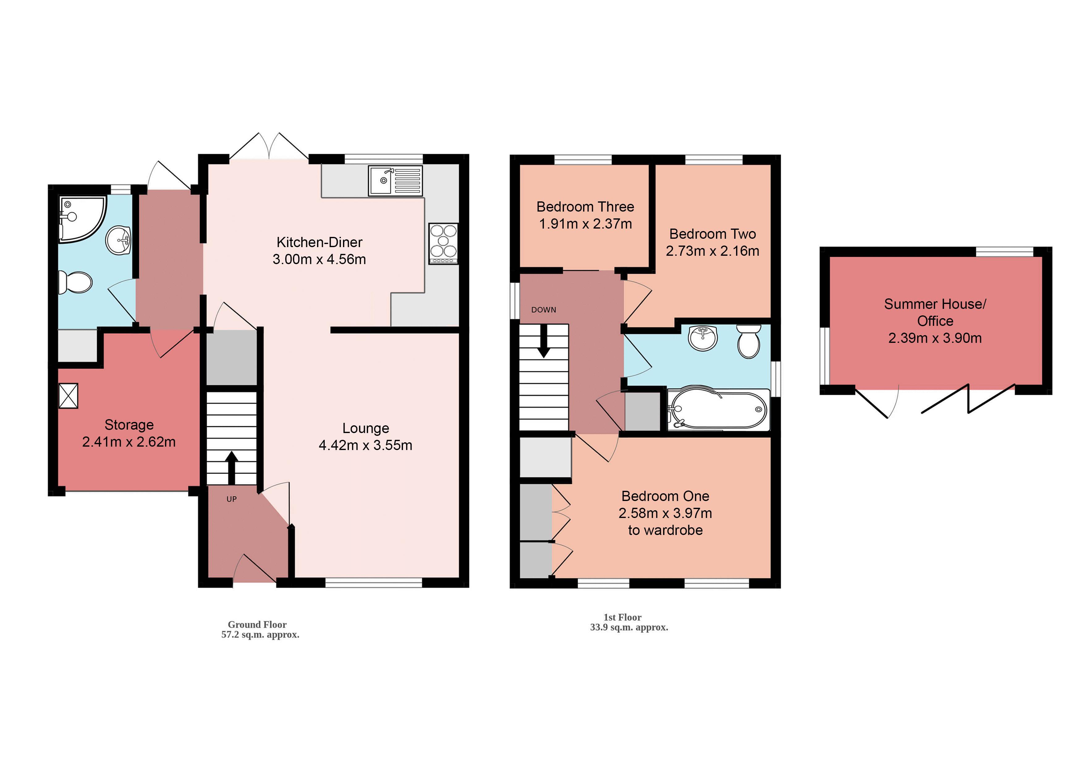 19, Serle Close, Southampton floorplan