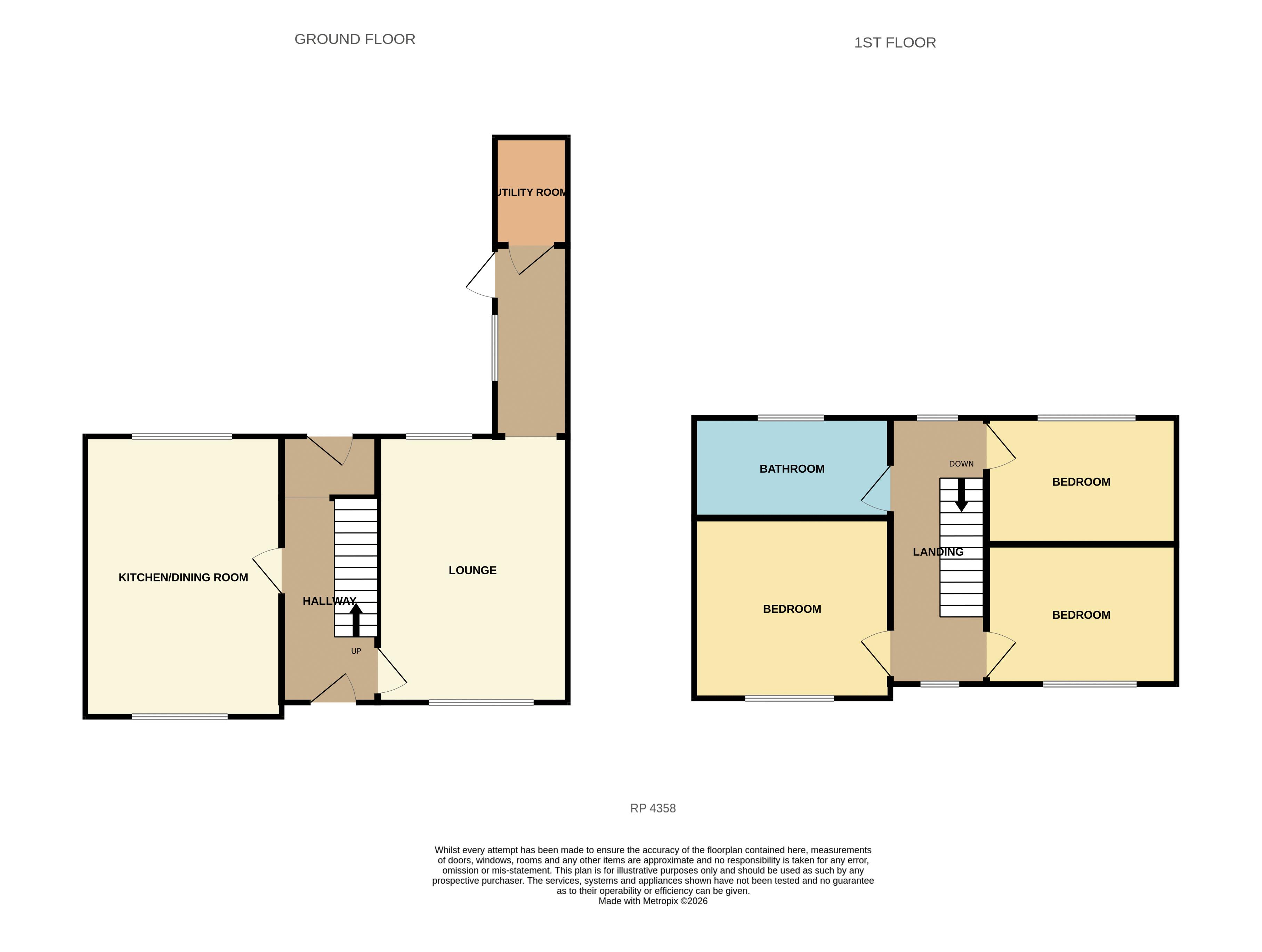 14, Cae Derw, Llandudno Junction floorplan