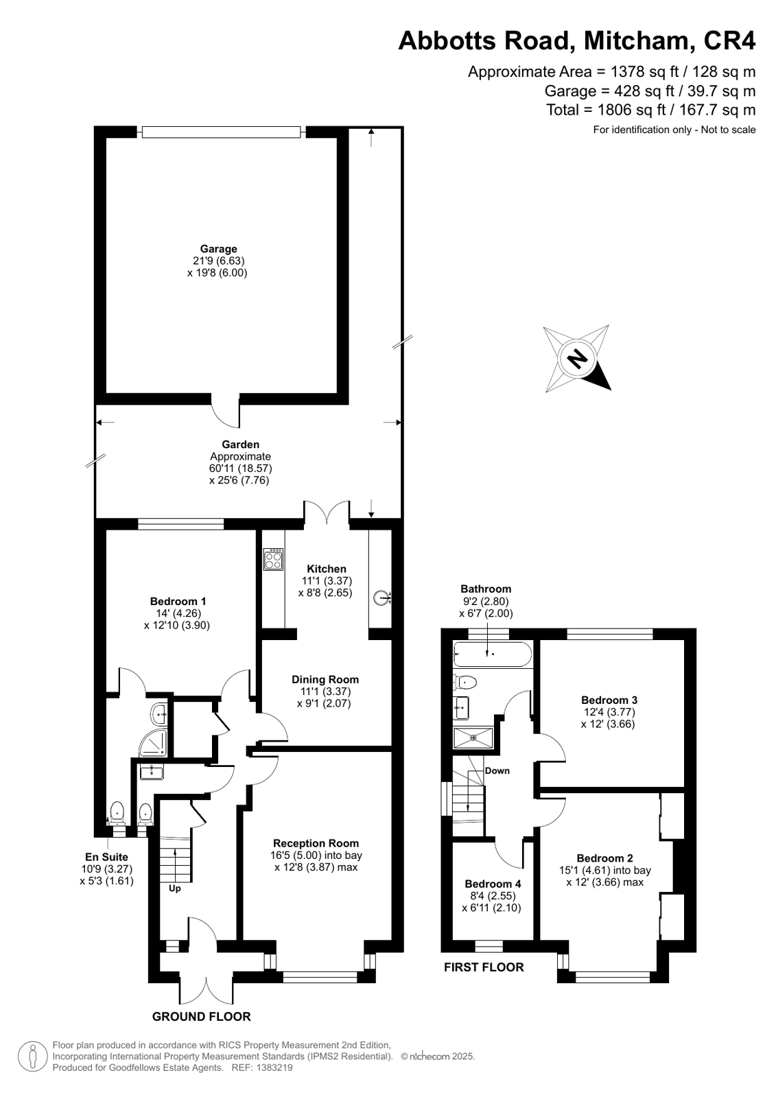 21, Abbotts Road, Mitcham floorplan