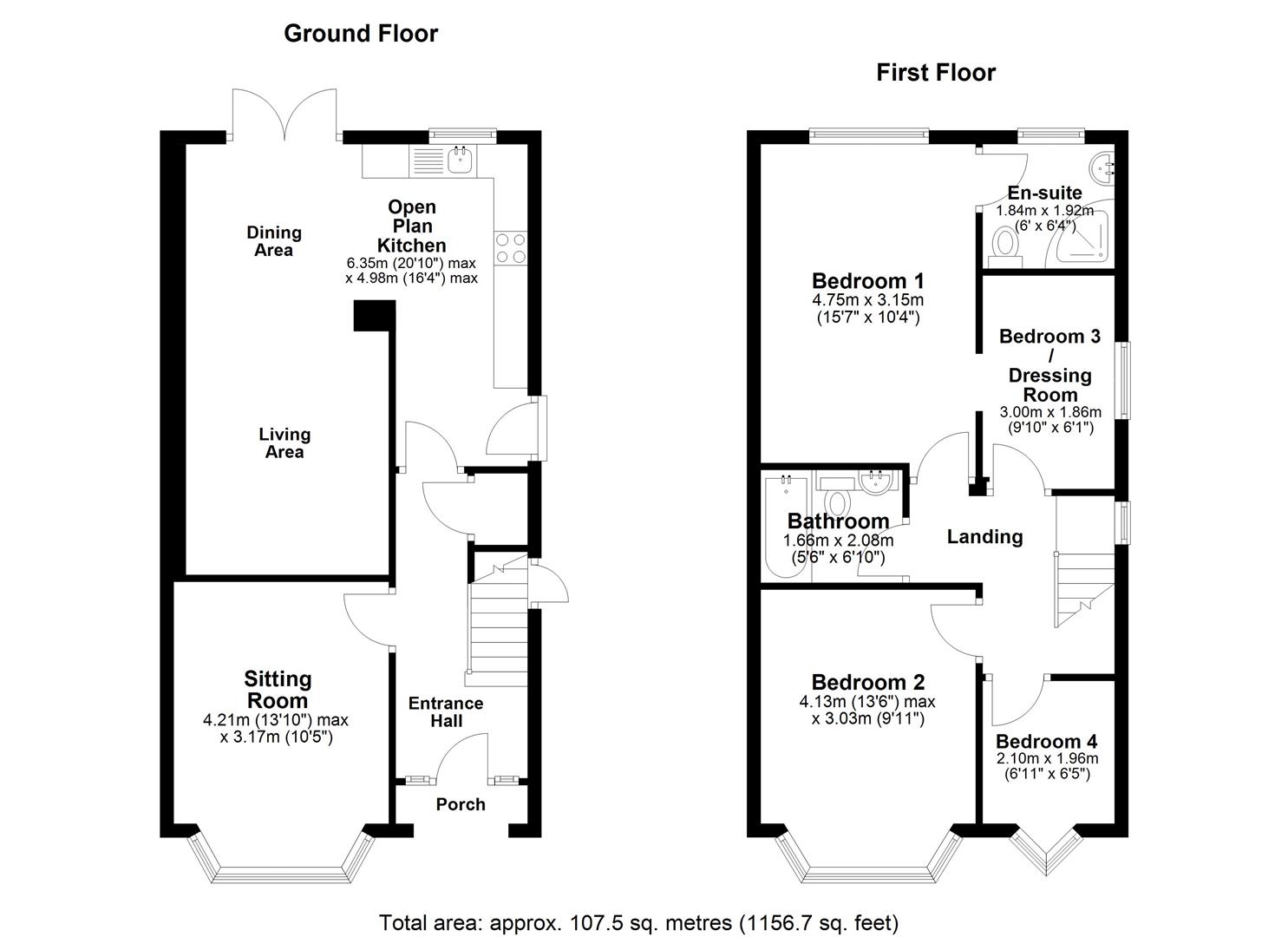 65, Hull Road, York floorplan