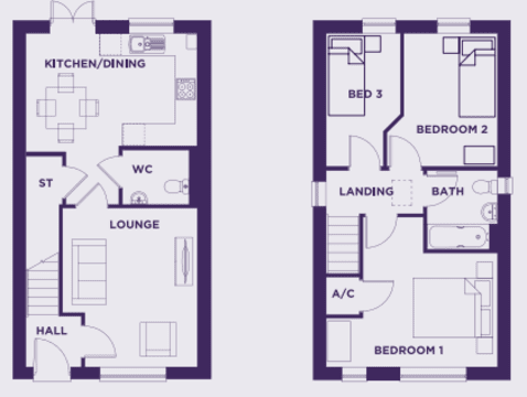 Bluebell Drive, Newark floorplan