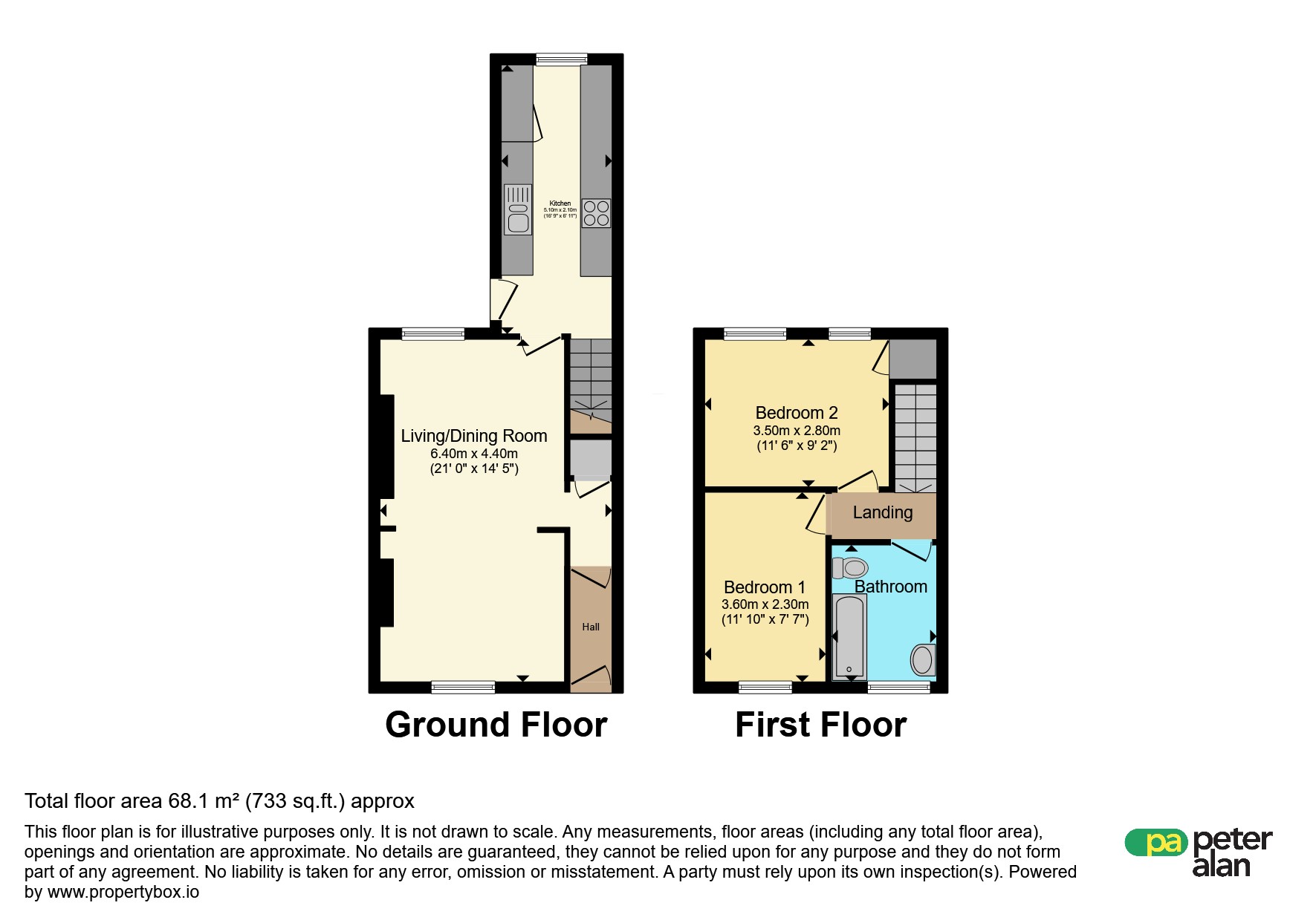 242, Brithweunydd Road, TONYPANDY floorplan