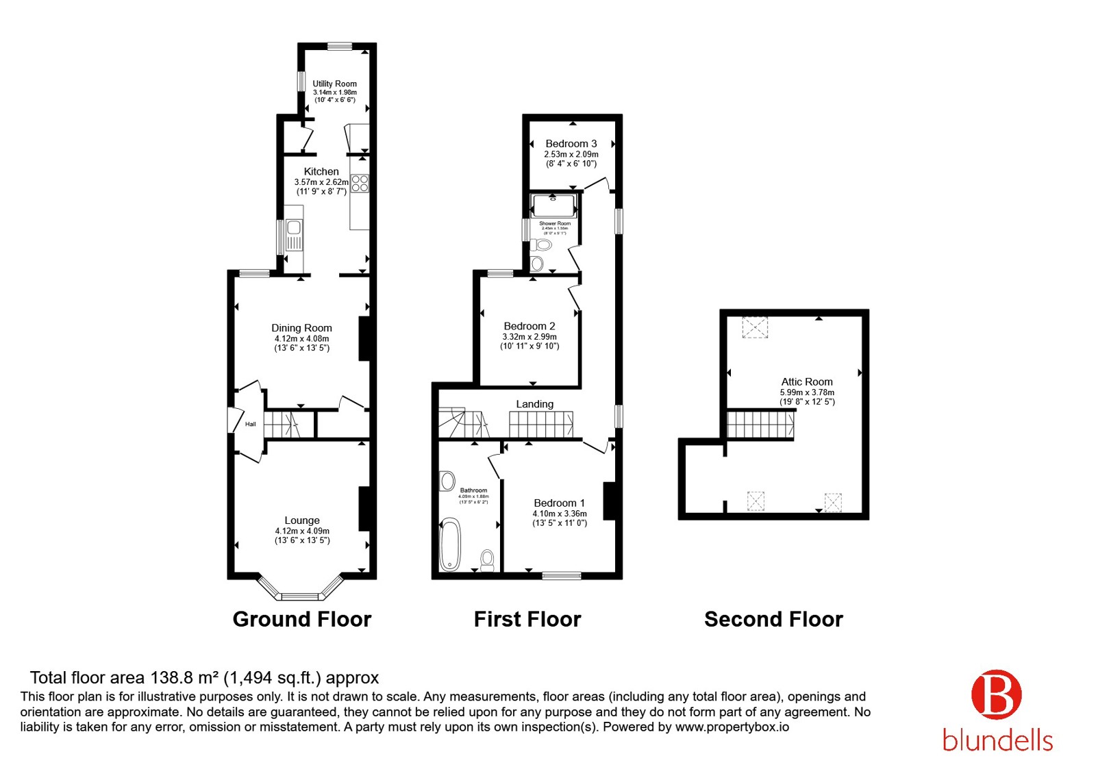 35, Park Road, SOUTH YORKSHIRE floorplan