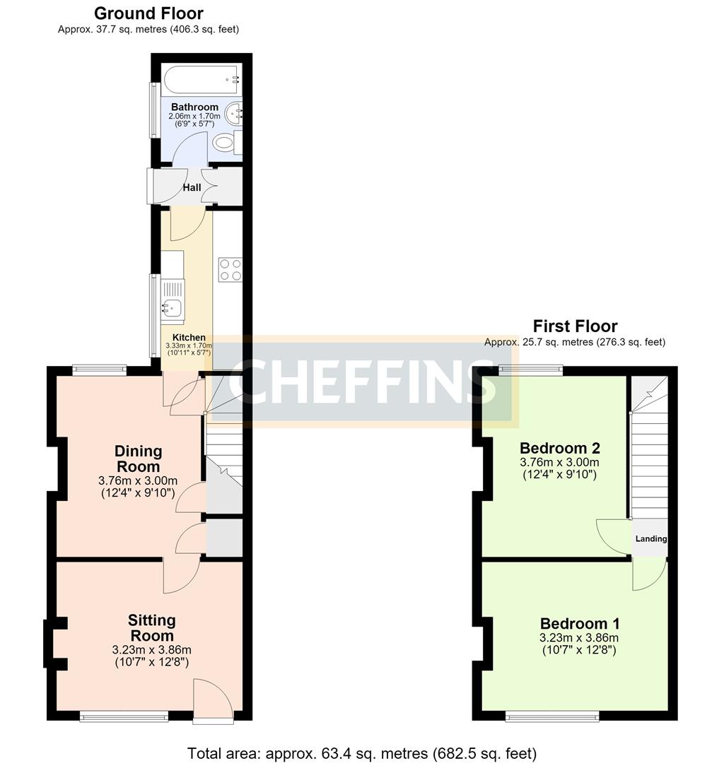 97, Ditton Walk, Cambridge floorplan
