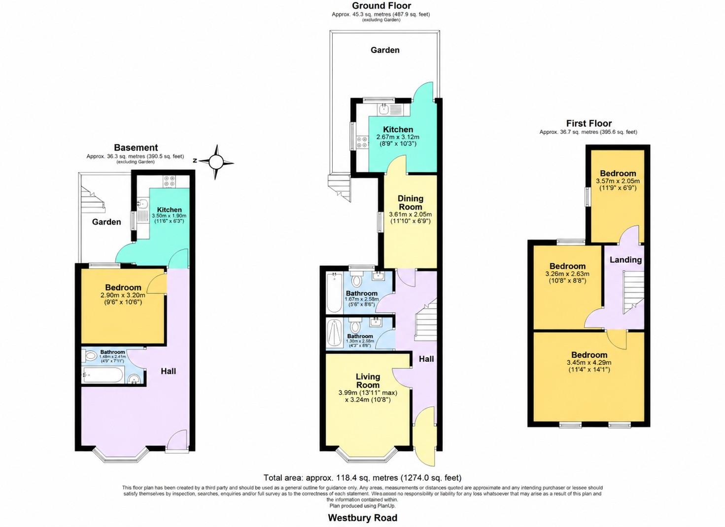 Westbury Road, Forest Gate floorplan