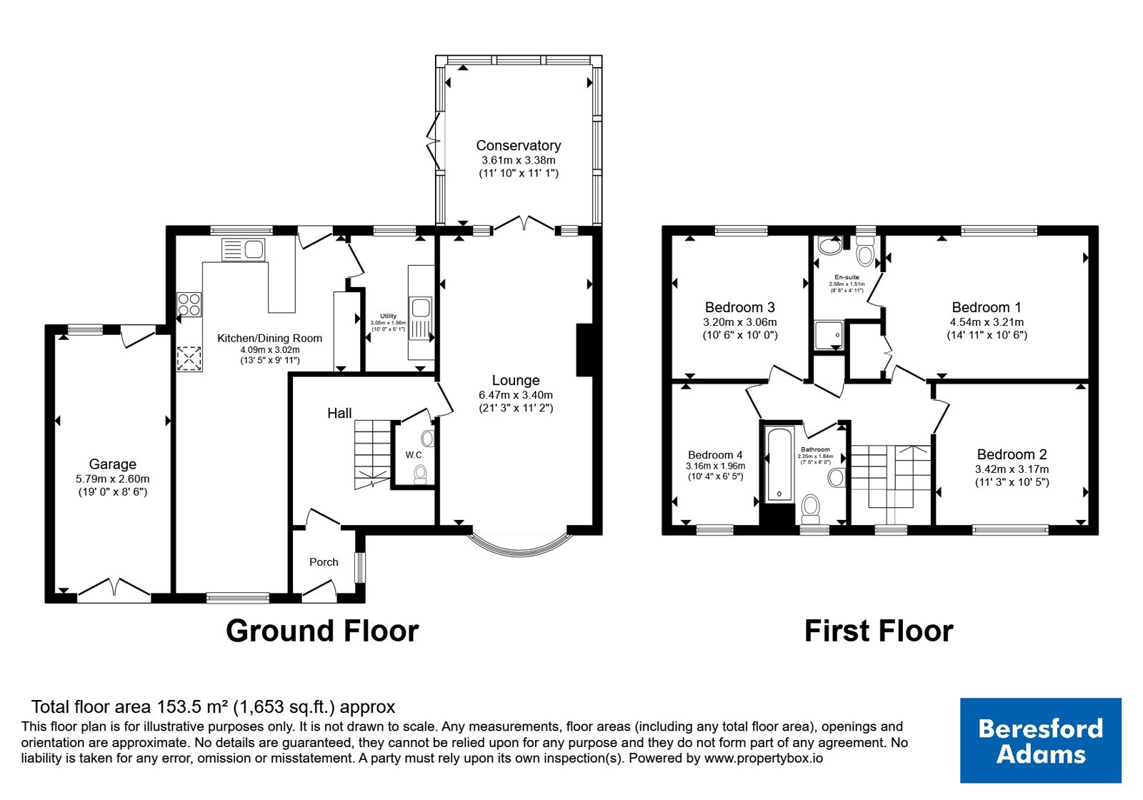 24, Vincent Drive, Cheshire floorplan
