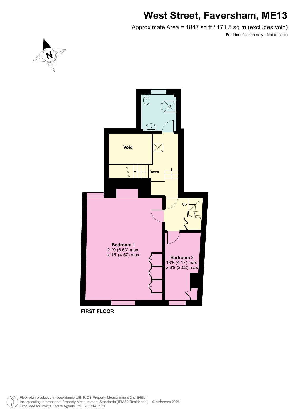 94 West Street, Faversham floorplan