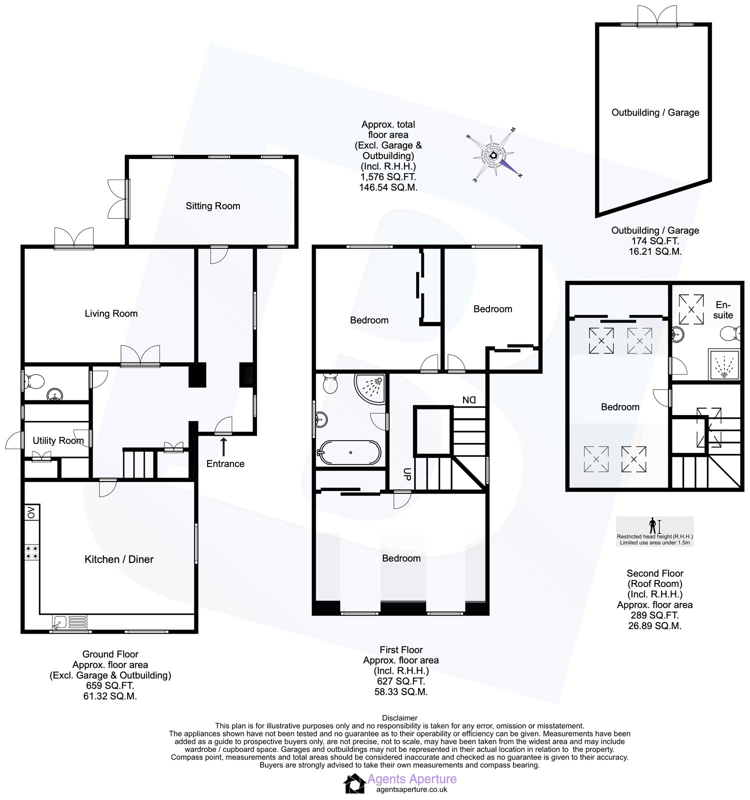 1, Silver Birch Mews, Upminster floorplan