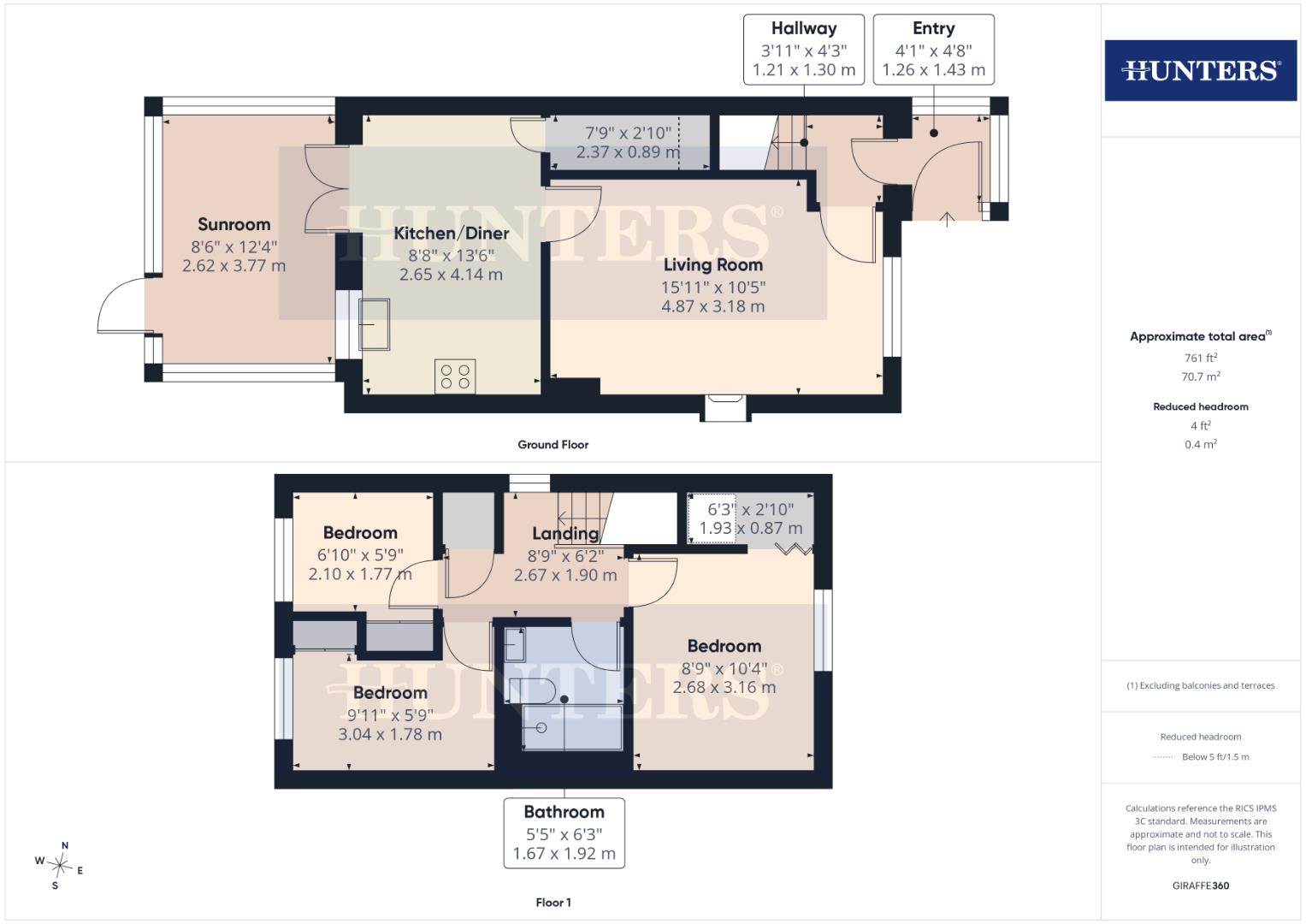 138, Aysgarth Rise, Bridlington floorplan