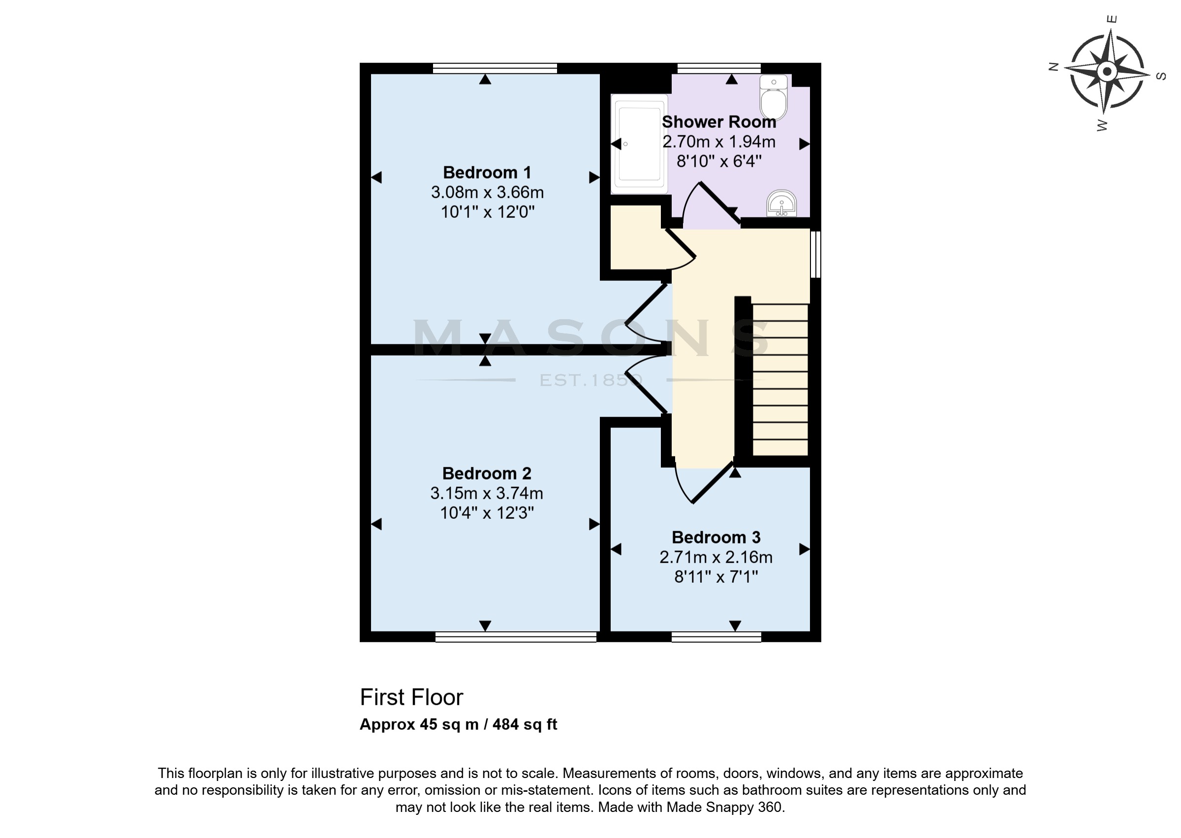 15, Chestnut Drive, Louth floorplan