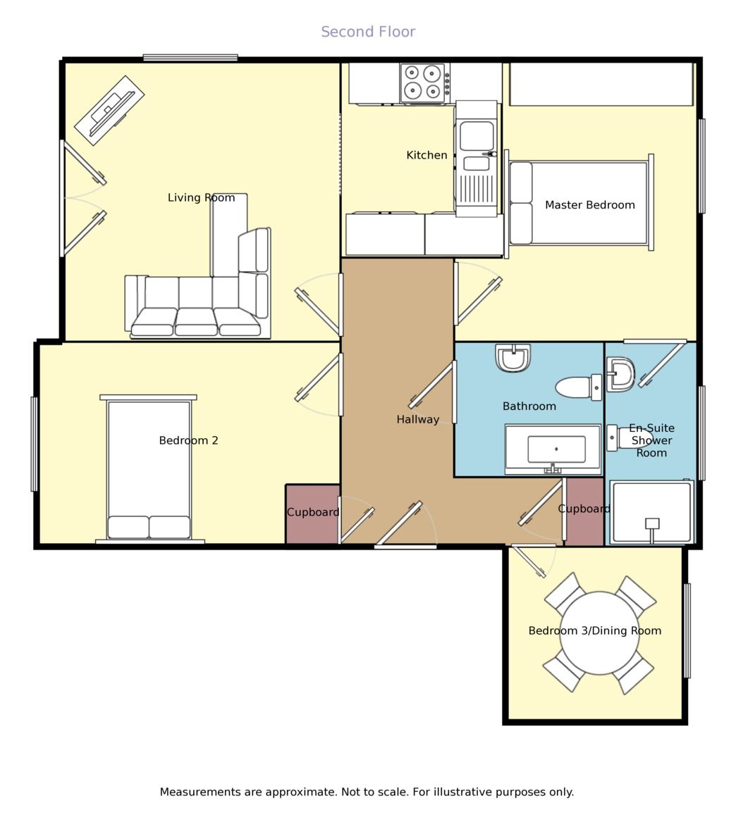 3 Bedrooms Flat to rent in Sandlewood Crescent, Leeds LS6