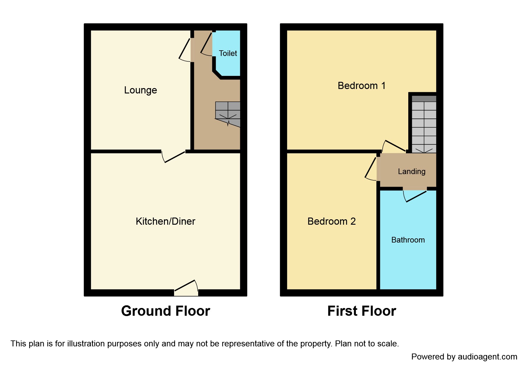 Crathorne Court, Burnopfield, Newcastle Upon Tyne NE16, 2 bedroom