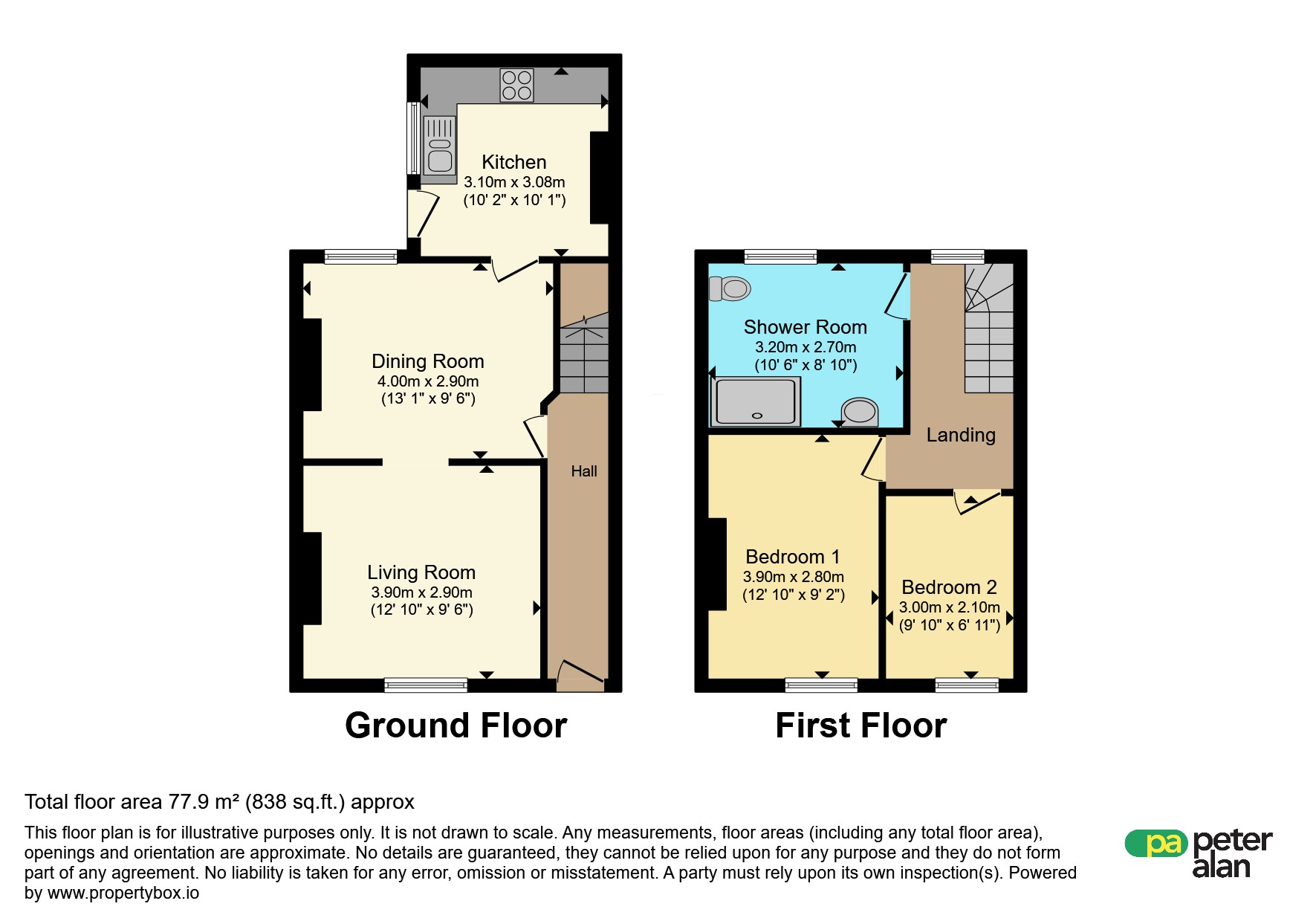 19, Napier Street, Caerphilly floorplan