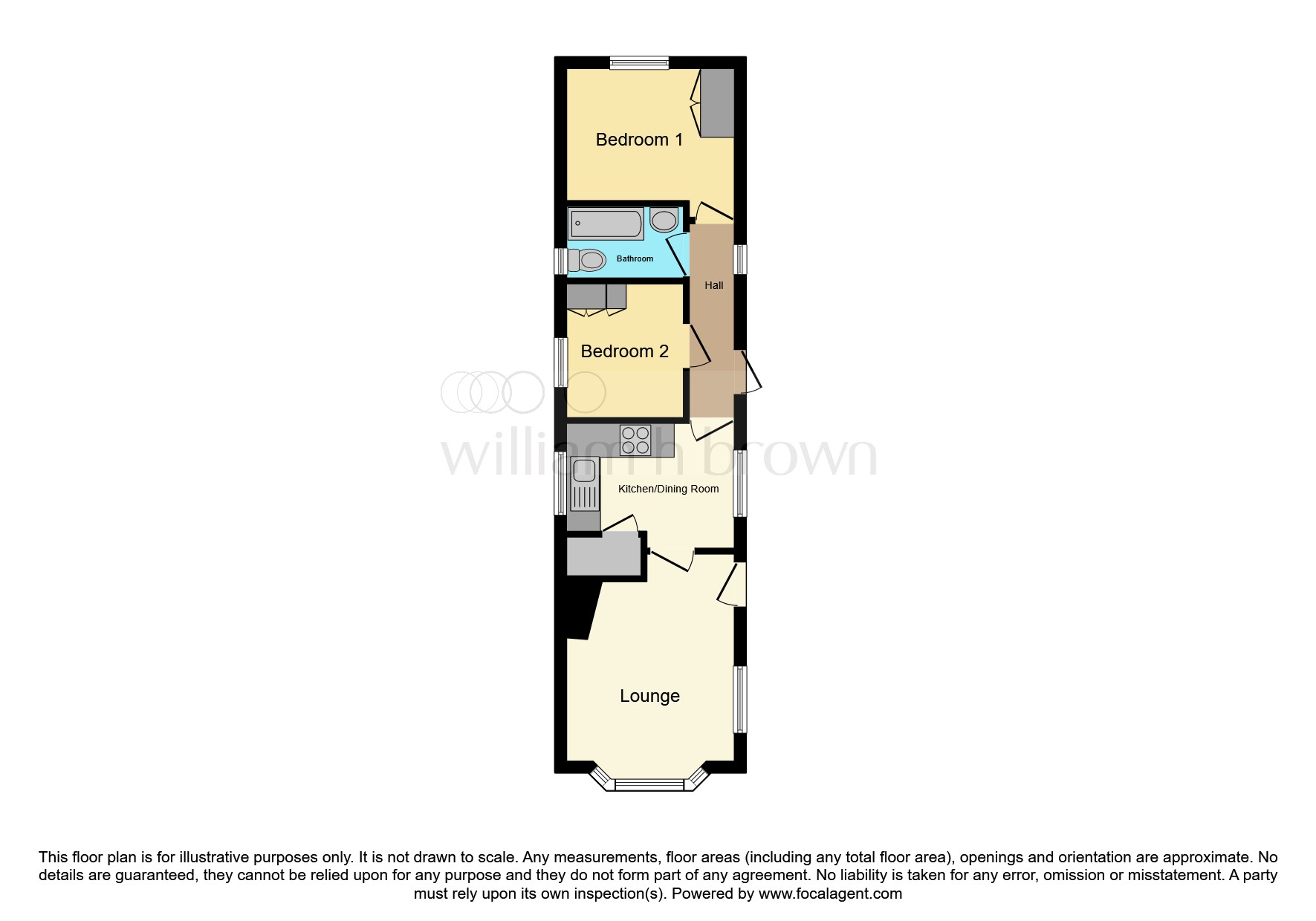 32, Park Homes, Mexborough floorplan