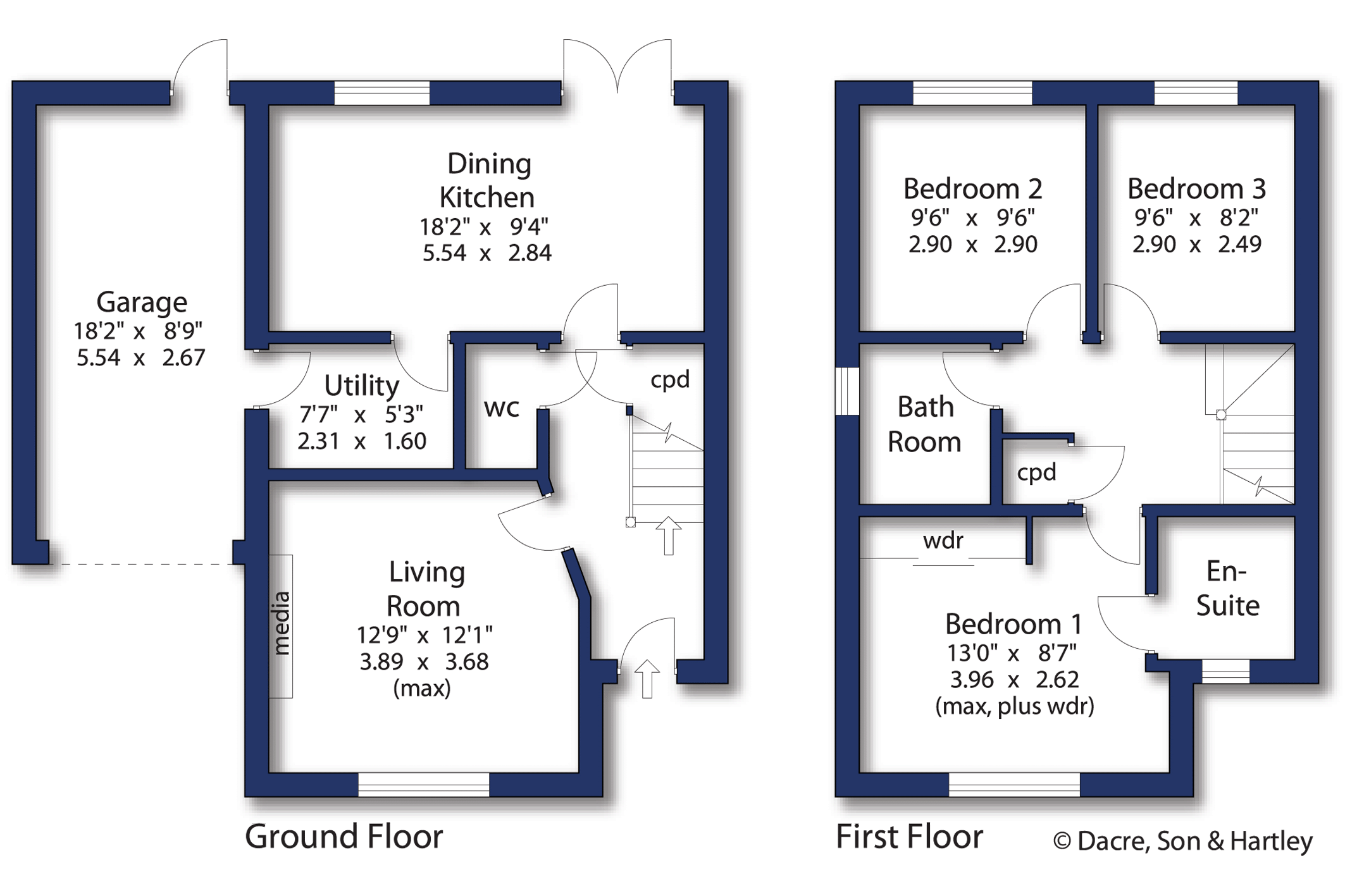 33, Seven Hill Way, Leeds floorplan