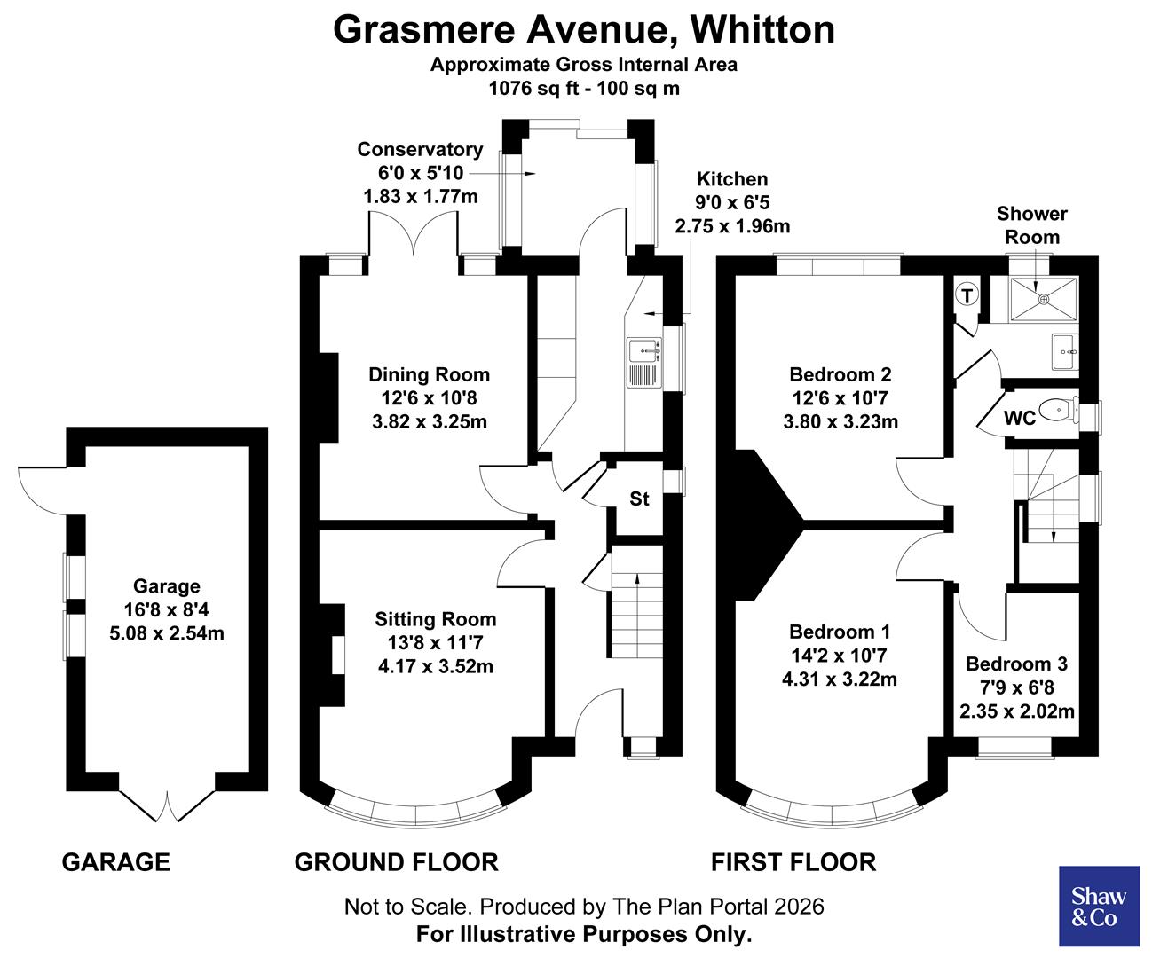 Grasmere Avenue, Hounslow floorplan