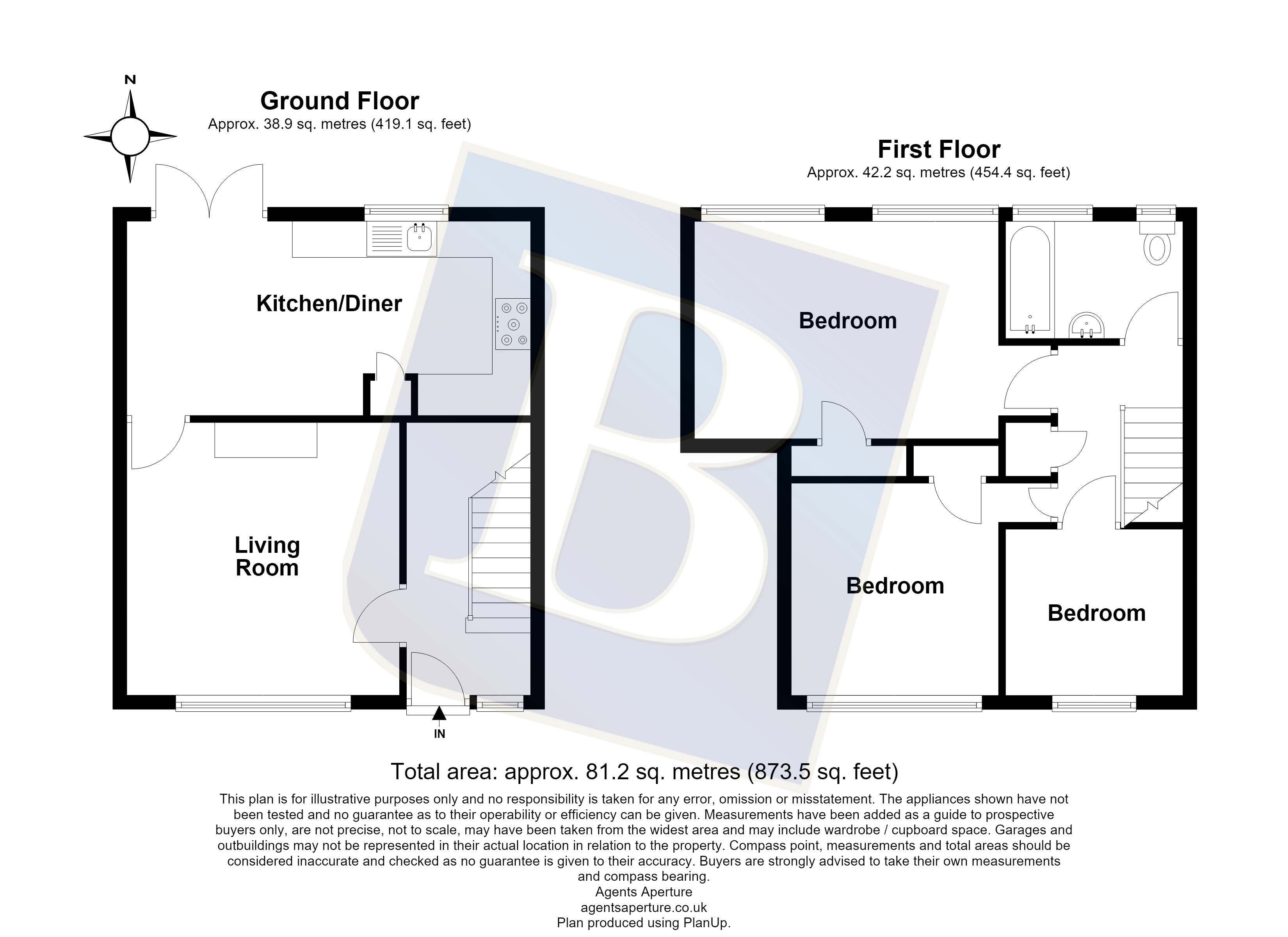5, Brookfields, Essex floorplan