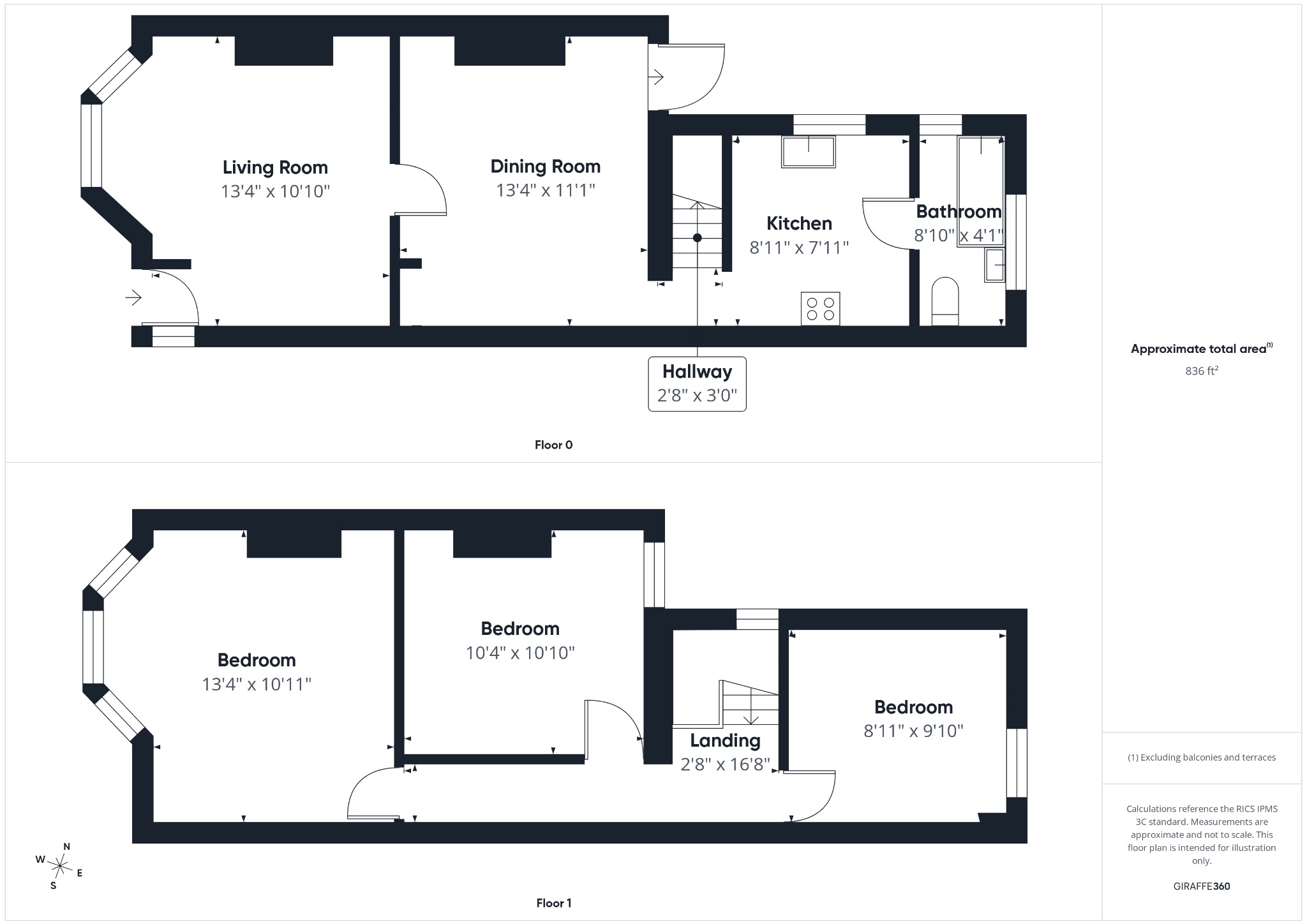 10, Meadow Road, Bromley floorplan