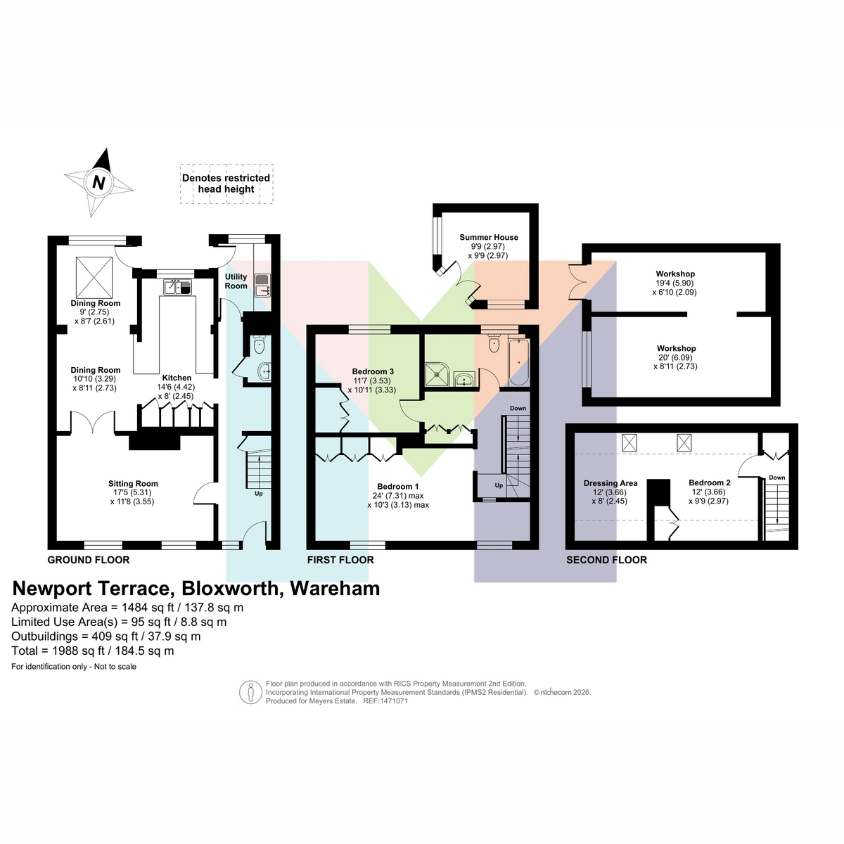2, Newport Terrace, Wareham floorplan