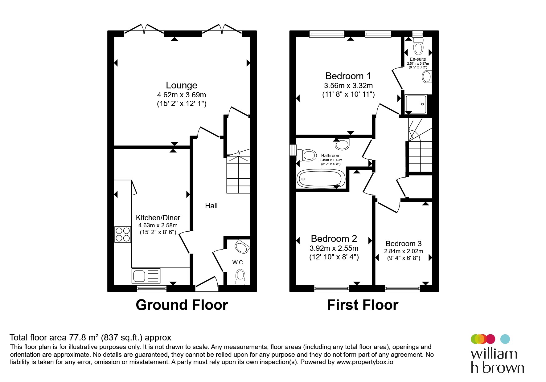 68, Granby Road, Doncaster floorplan
