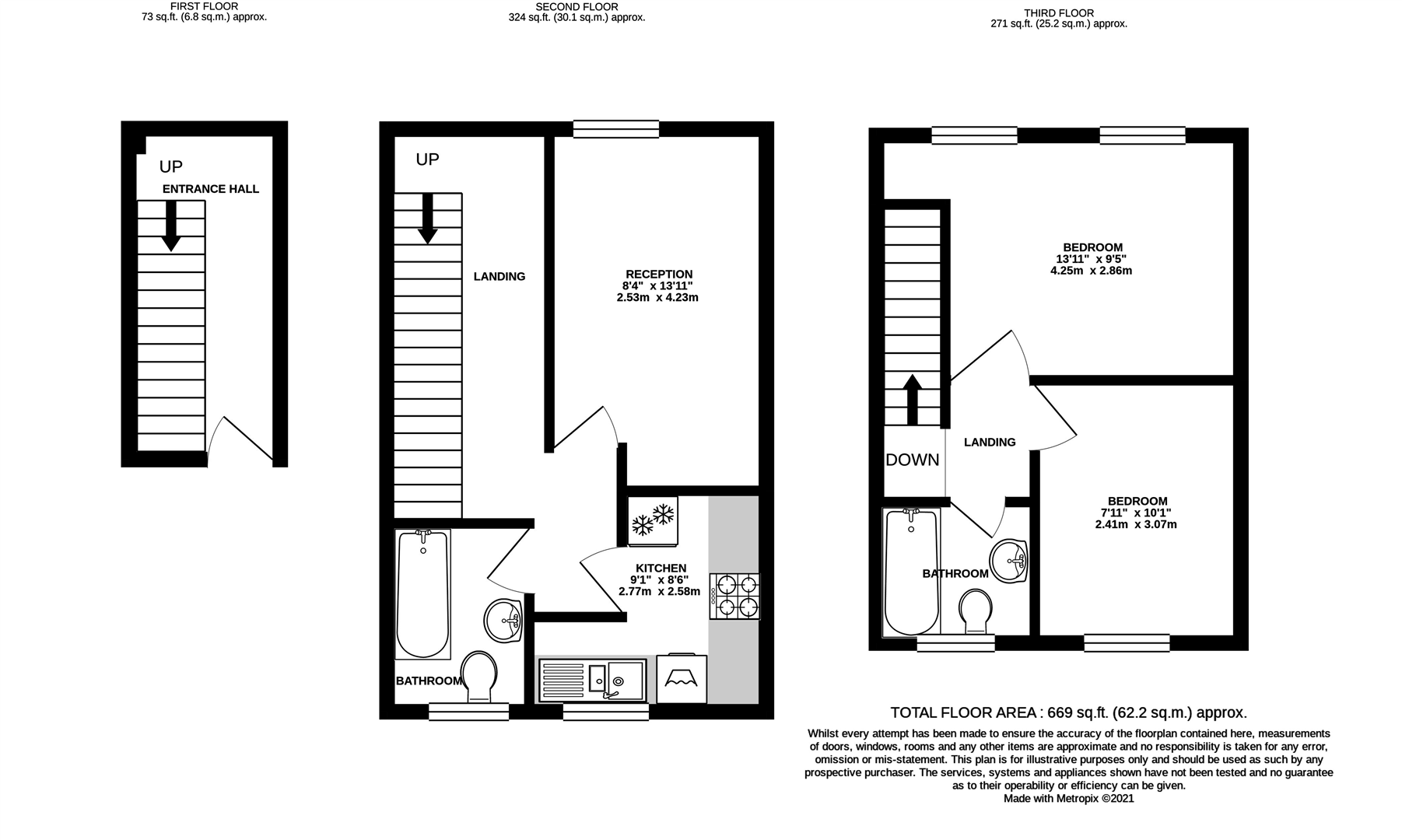 245A Bethnal Green Road, London floorplan