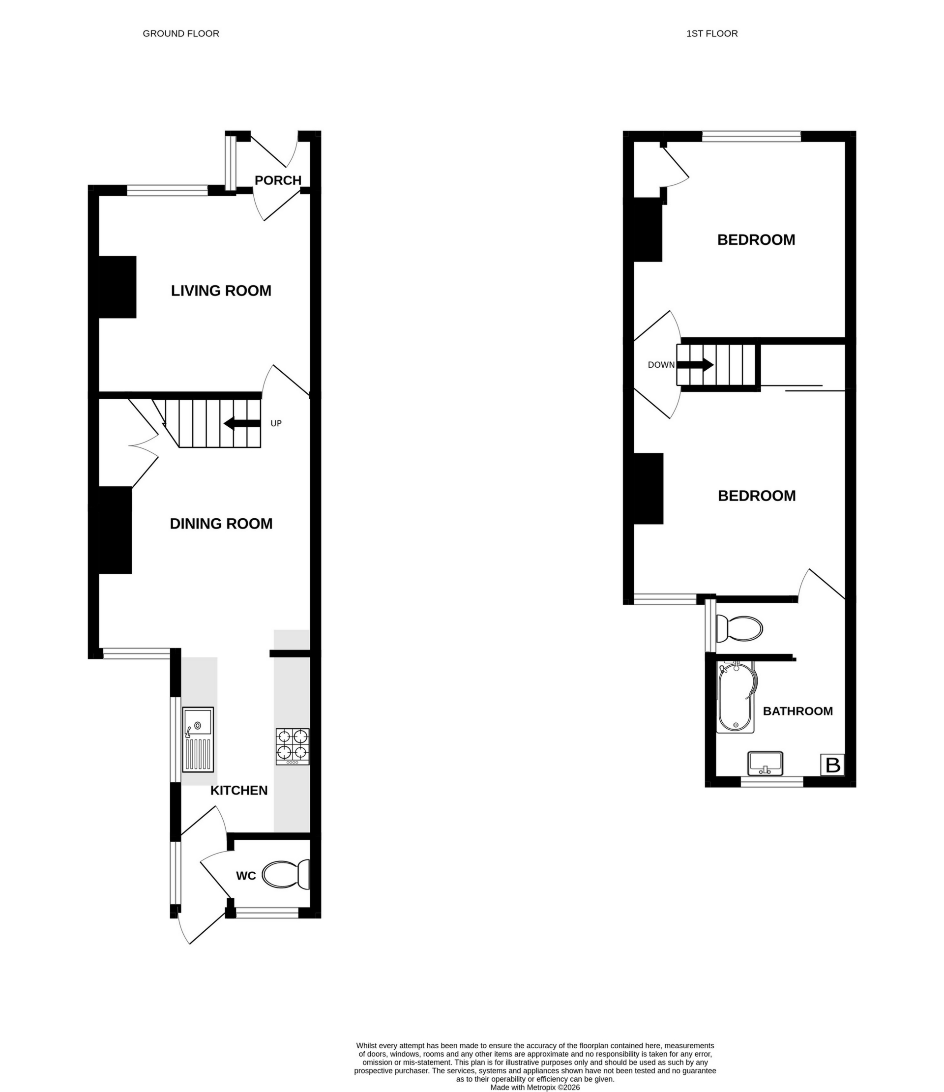 Church Lane, Deal floorplan