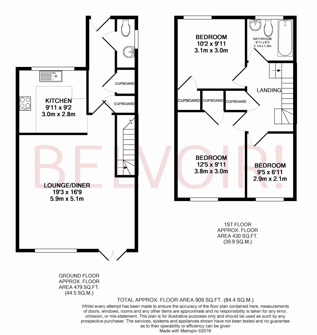 3 Bedrooms Terraced house to rent in Avon Walk, Basingstoke RG21