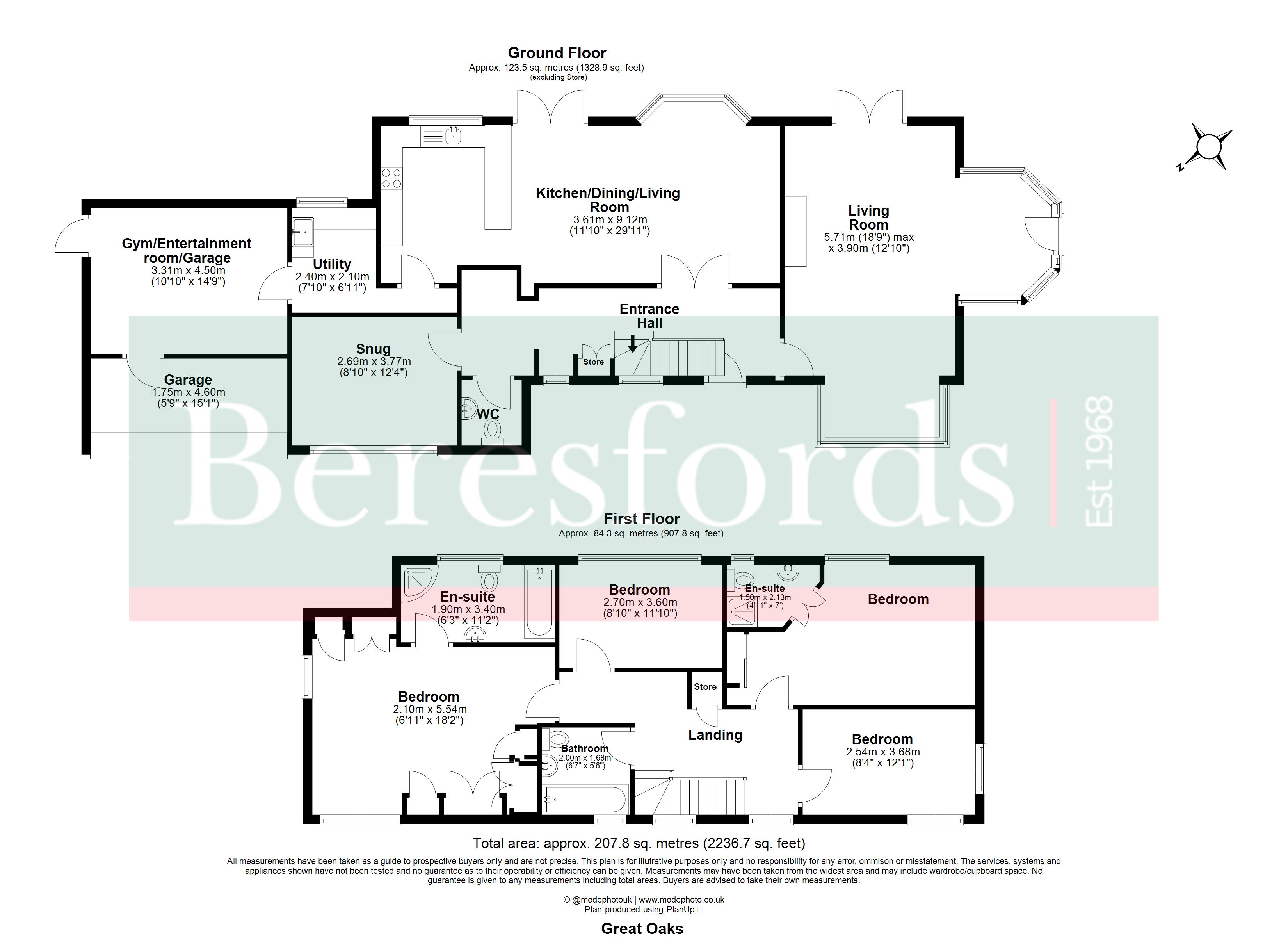 21, Great Oaks, Brentwood floorplan