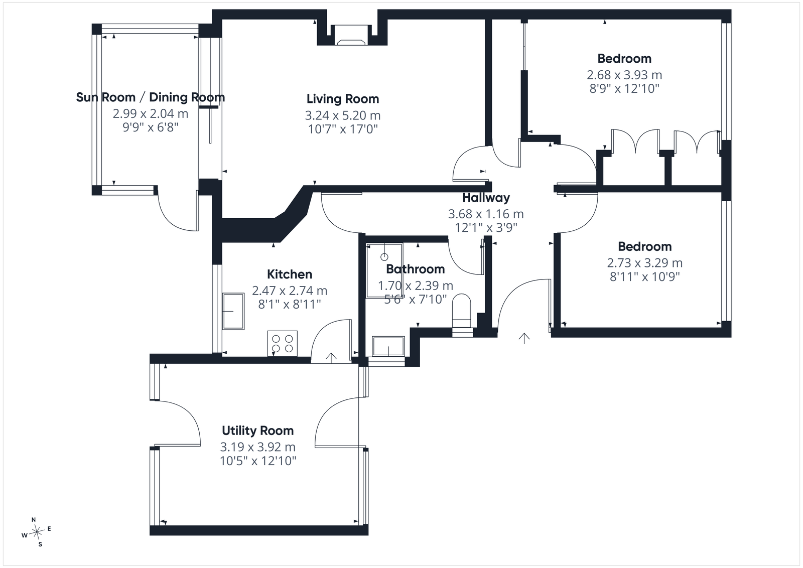 42, Lancaster Drive, Lydney floorplan