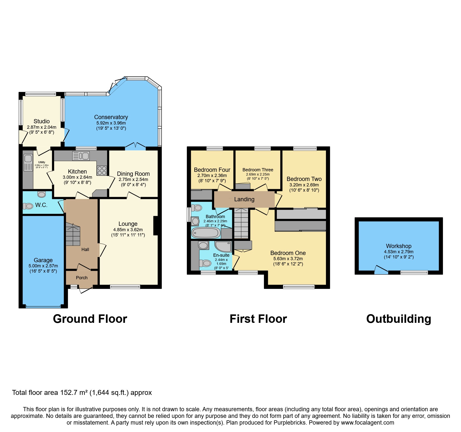 14, Cooke Drive, Telford floorplan