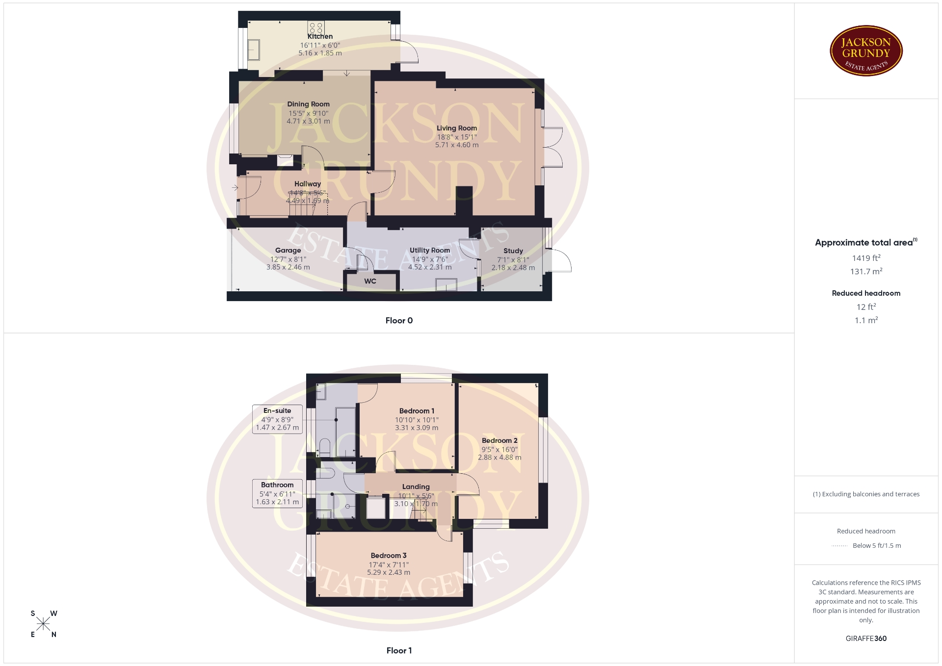 14, Park Leys, Daventry floorplan