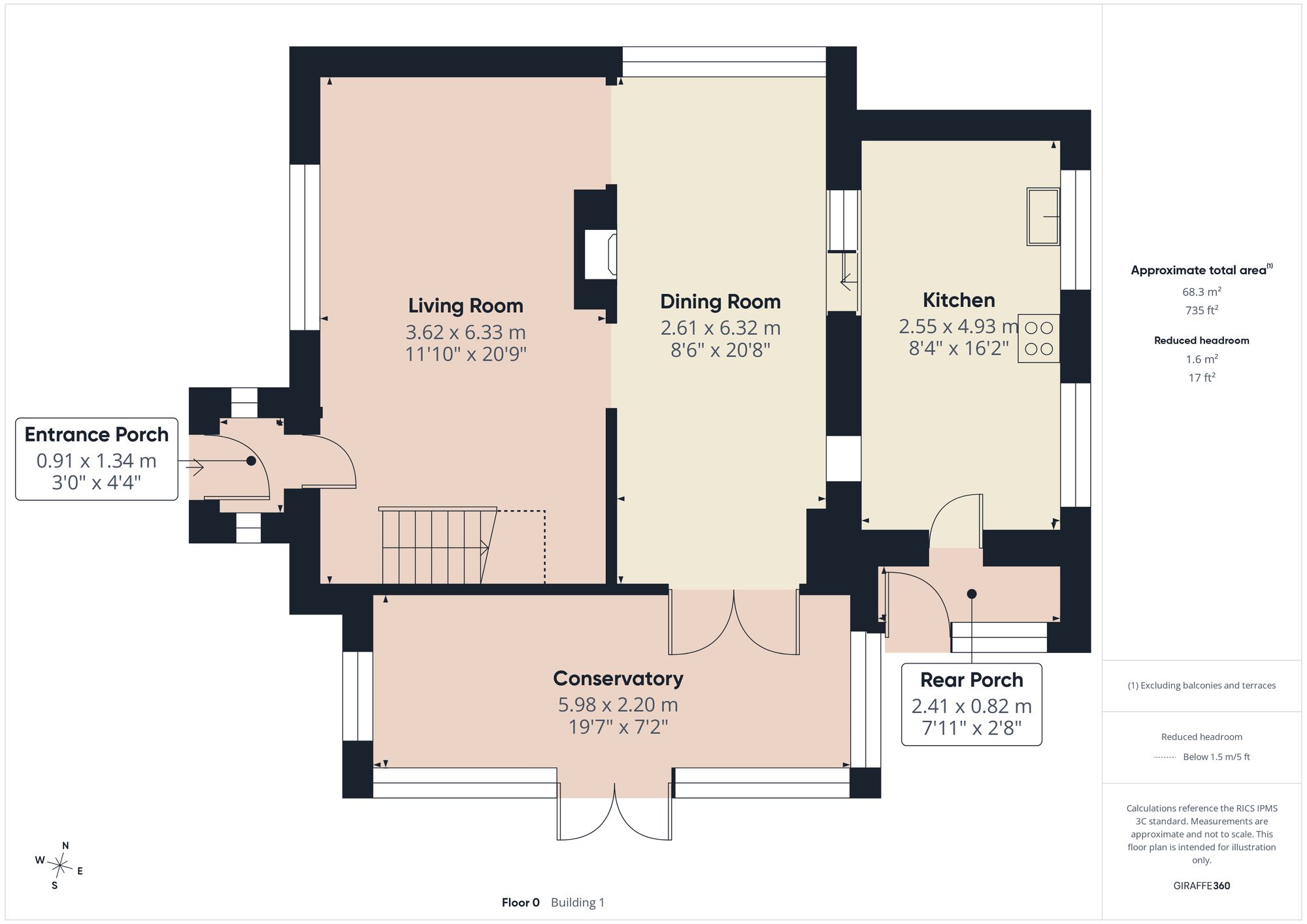 26 Plantation Terrace, Tredegar floorplan