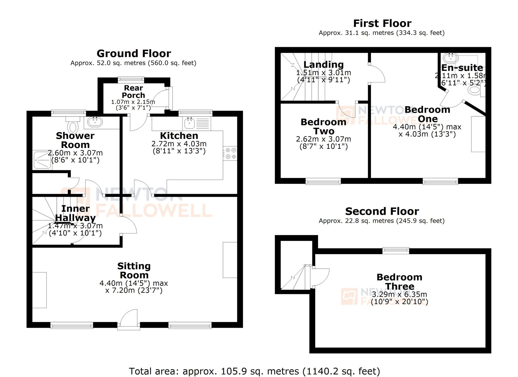 Clare Cottage Sheffield Road, Worksop floorplan
