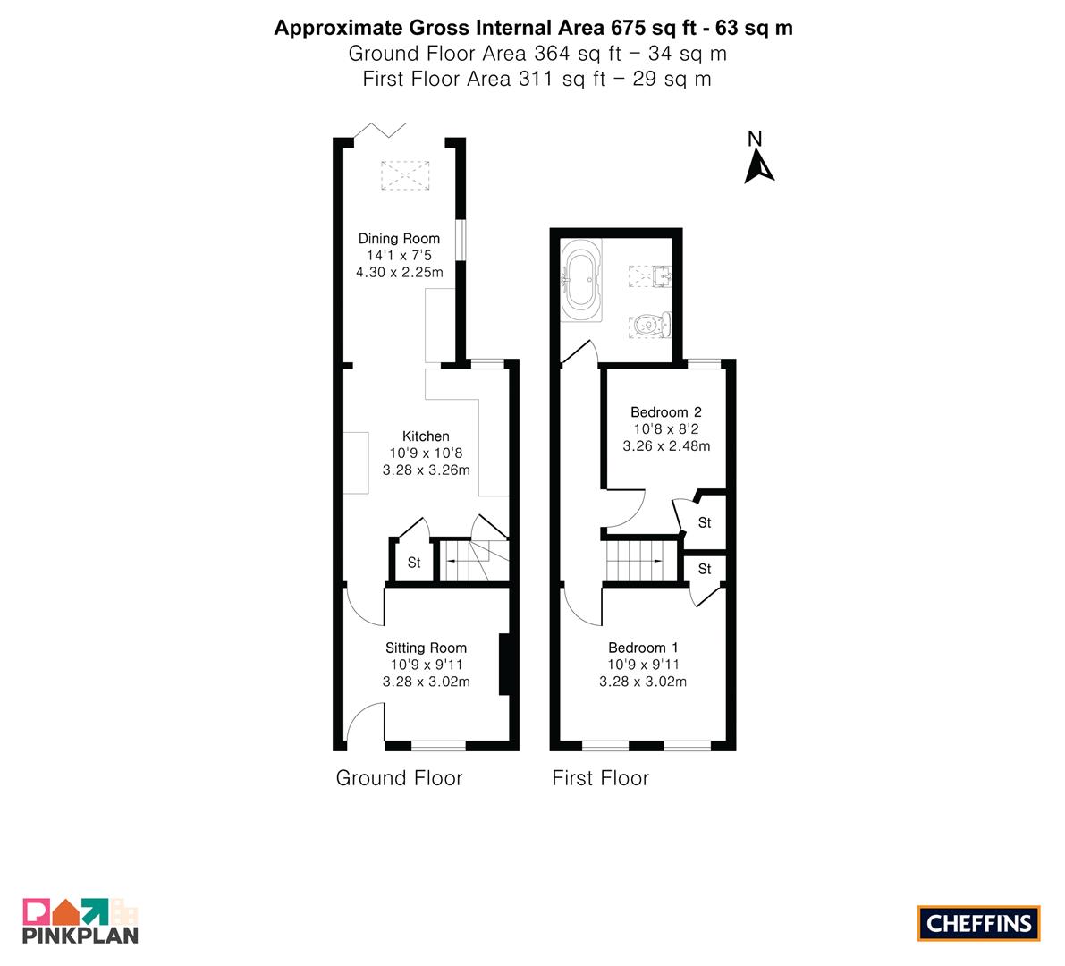 Springfield Terrace, Cambridge floorplan