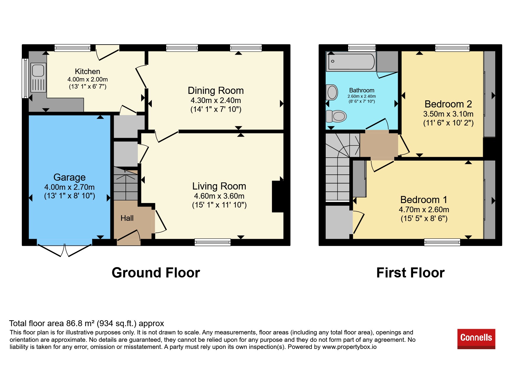 23, Wiley Avenue, Wednesbury floorplan