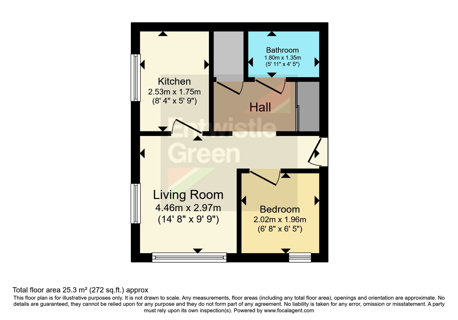 8, Westlands Court, Lancashire floorplan