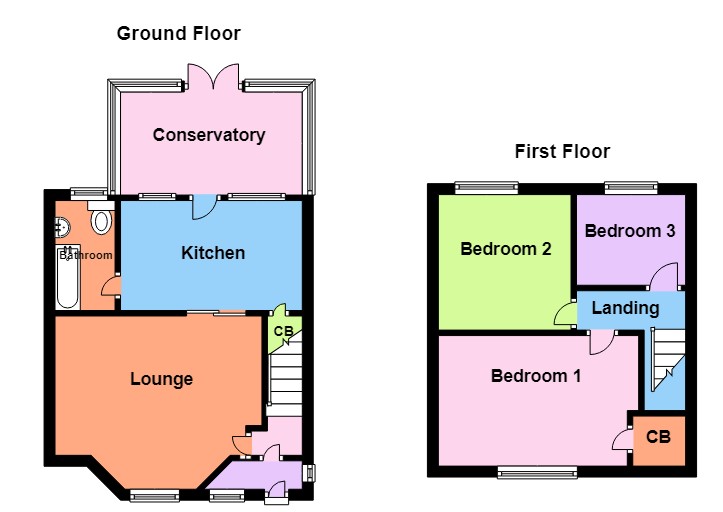 5, Millcroft, Doncaster floorplan