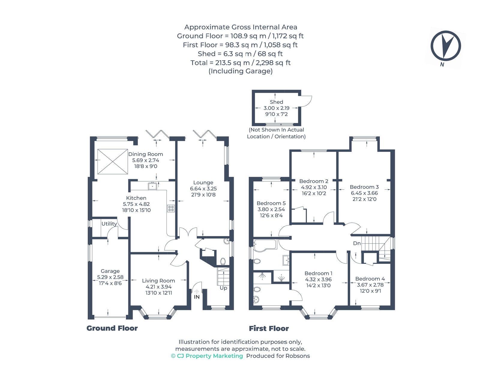 3, Stratford Way, Watford floorplan