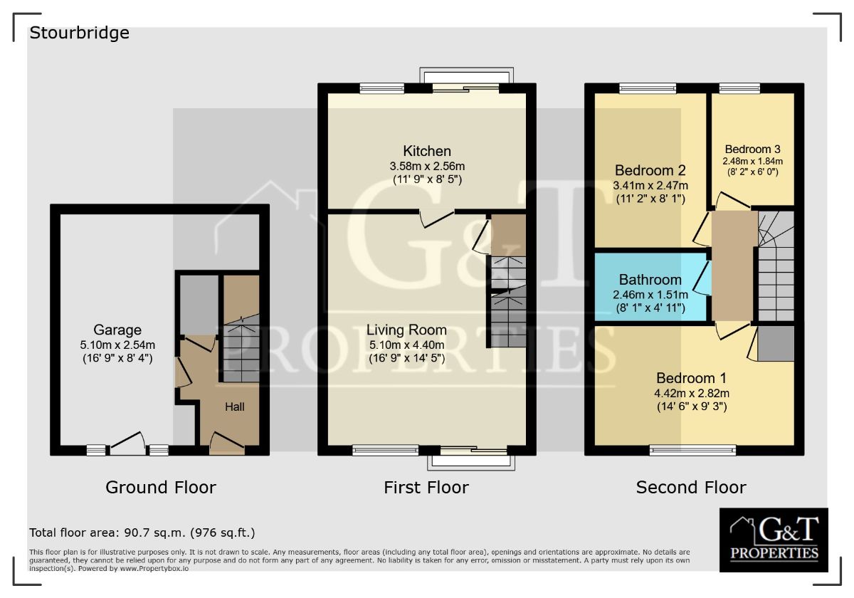 34 Lutley Drive, Stourbridge floorplan