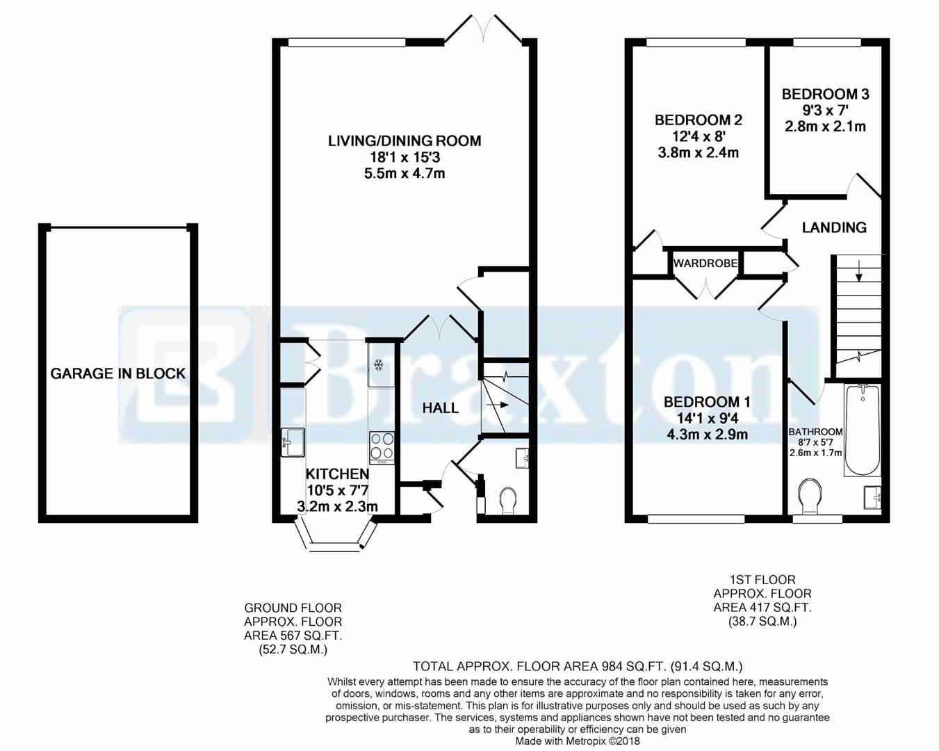 7, Lantern Walk, Maidenhead floorplan
